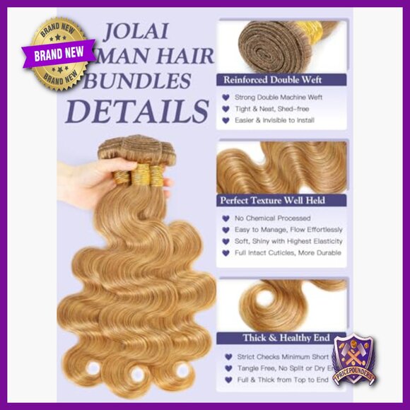 12 Inch Body Wave Human Hair Bundles with 4x4 HD Lace Closure main image 3